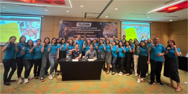 PELATIHAN PENERAPAN APU, PPT, DAN PPPSPM PADA BPR NUSAMBA MEGWI 2024 